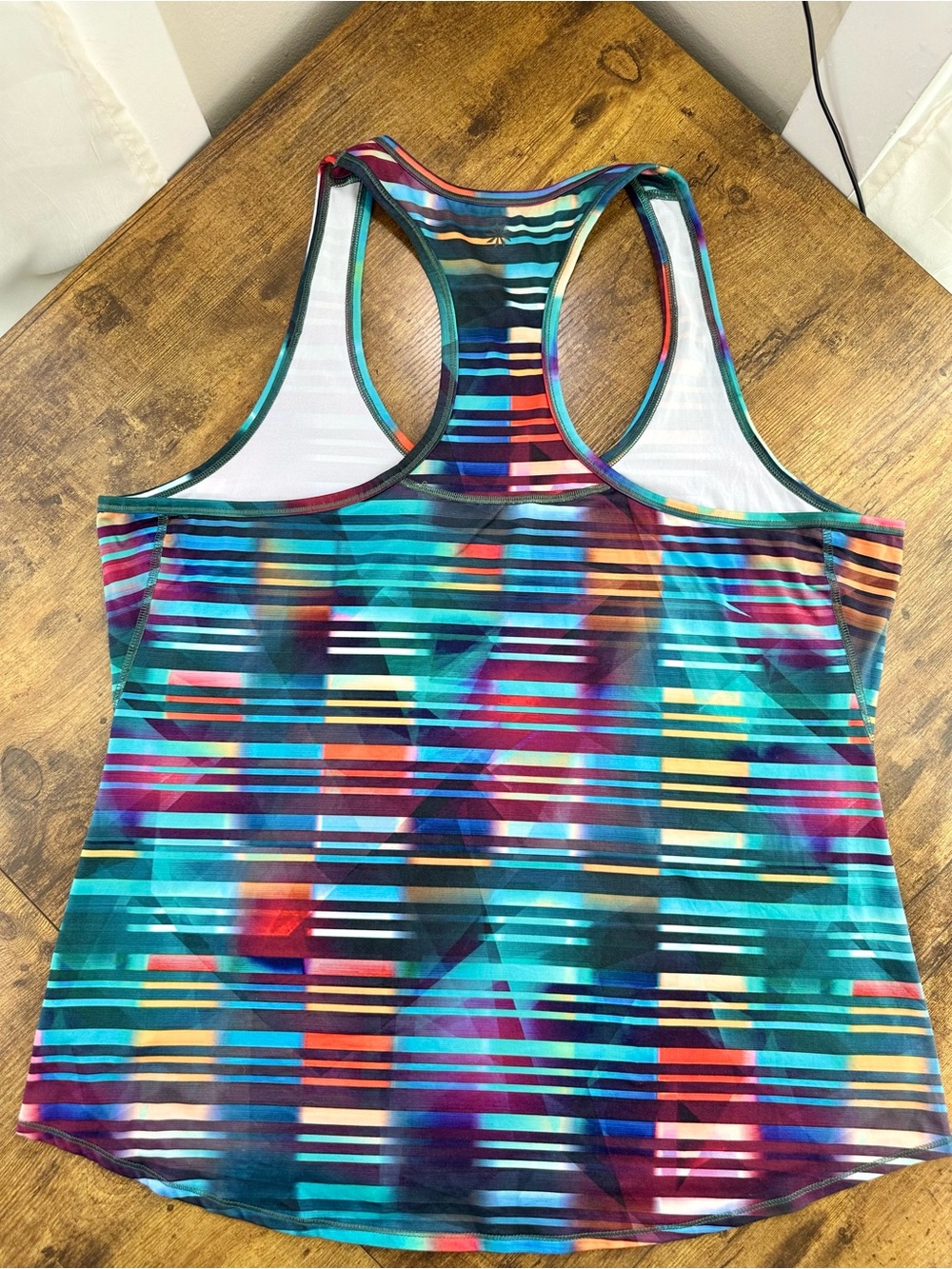 Athleta Laser Beam Chi Tank, Multi Color, XL - Picture 6 of 12